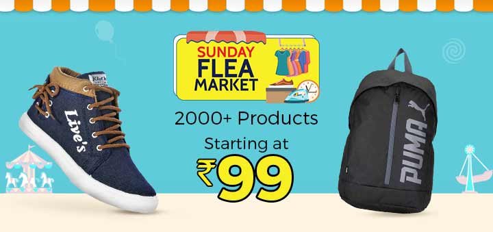 Shopclues sunday flea market