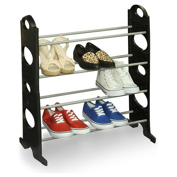 Ebee Foldable Plastic Shoe Rack