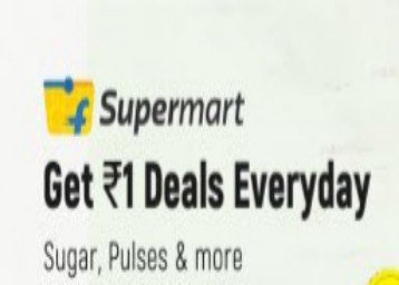 Flipkart Supermart upto 99% off from Rs. 1