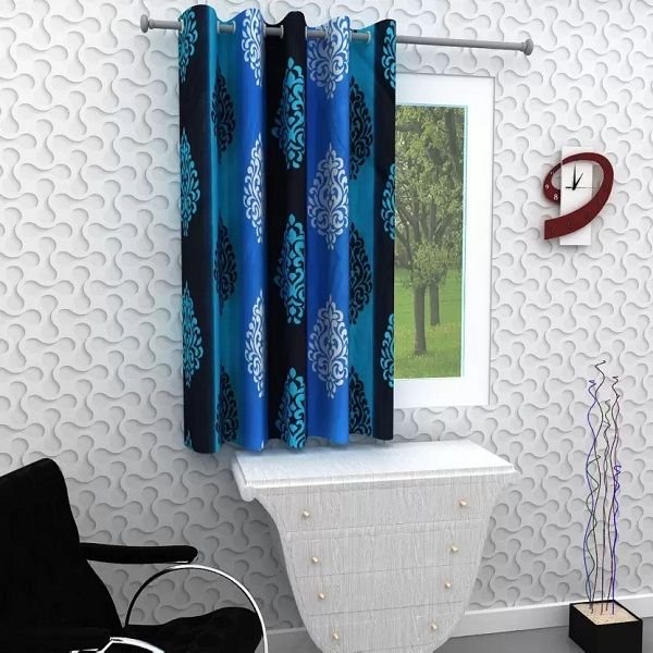 Homely Polyester Window Single Curtain