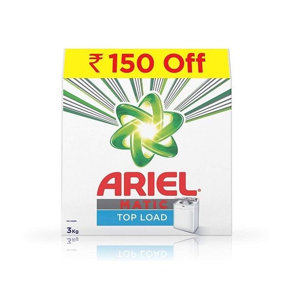 Ariel Matic Top Load Detergent Washing Powder, 3 kg