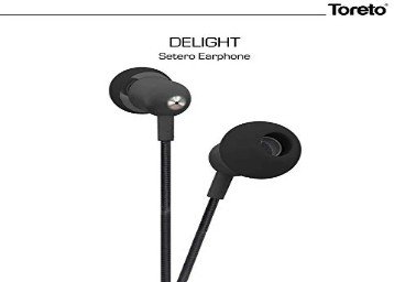 Toreto Special Bass Earphone with Mic Rs. 353