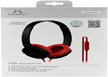 SoundMagic P10S Headphones with Mic at 399