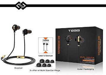 Tagg SoundGear-500 Dual Driver in-Ear Headphones Rs. 719