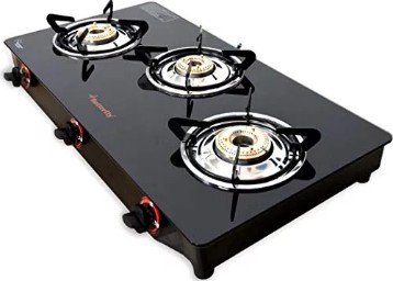 Butterfly Smart Glass 3 Burner Gas Stove Rs.2499