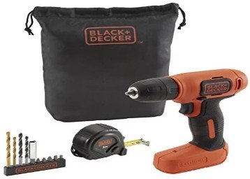 Black & Decker 7.2V Li-Ion Cordless Drill Kit Rs. 1883