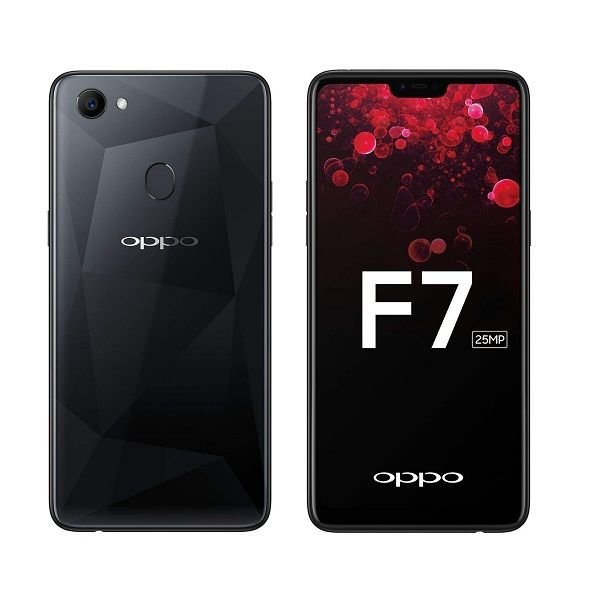 Oppo F7 Black Internal Storage 64GB, 4GB RAM