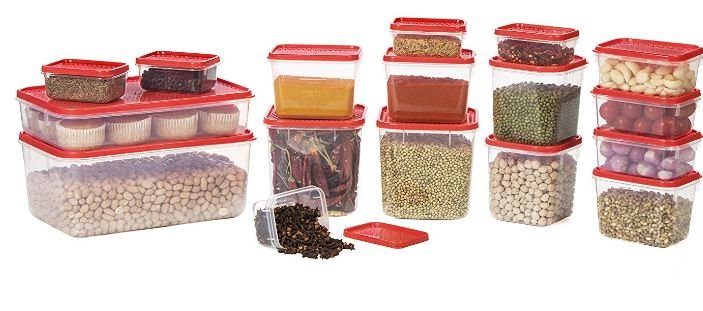 Budget Buy: Plastics Container Set of 17 @ 292