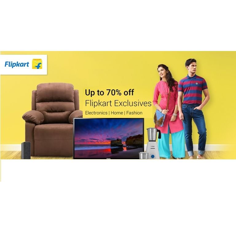 Flipkart Creations Fest : Up To 70% Off On Exclusives Deals