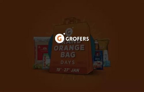 Get 100% Grofers cash + Flat Rs.100 cashback Via Mobikwik