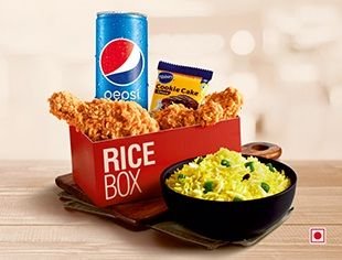 Bumper Offer : KFC 5 in 1 - Rice Box at Rs. 239