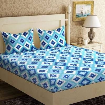 Doublebed Cotton Printed Bedsheet & Rs.30 Cashback