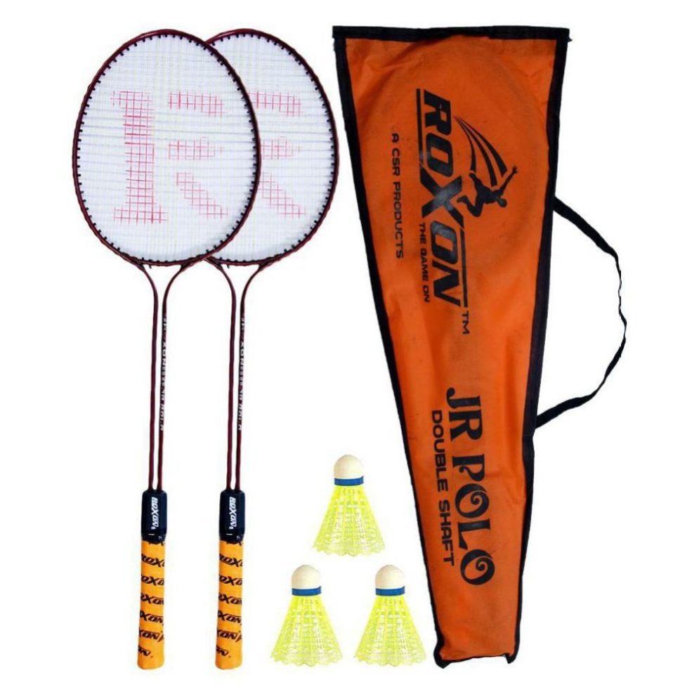 Roxon Polo Double Shaft Badminton Set