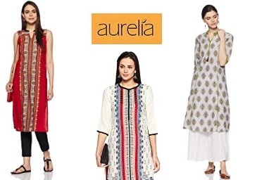 Aurelia Women Kurtis Min. 70% OFF From Rs. 234