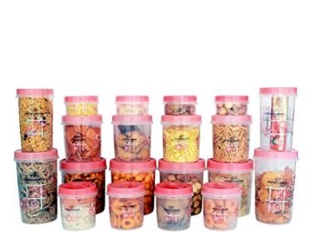 Princeware Plastic Container Set, 20-Pieces, @ Rs. 559