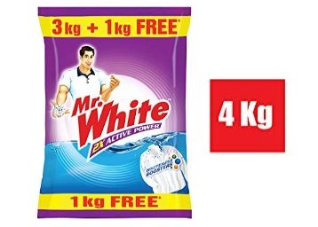Budget Buying - Mr. White Powder - 3KG+1KG FREE (4KG)