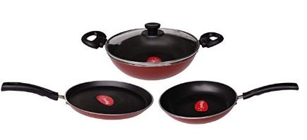 Pigeon Induction Base Non-Stick 4 PC Cookware Set @ 71% Off
