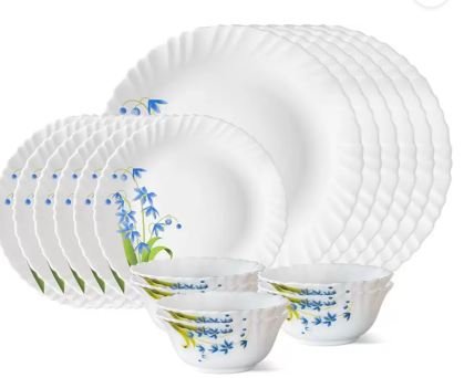 Borosil Pack of 18 Dinner Set at Rs.999 | Must Buy