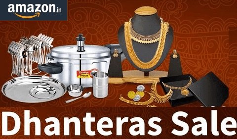 Dhanteras coupon & Offers - Upto 95% Off on Coins, Jewlery, Cookware
