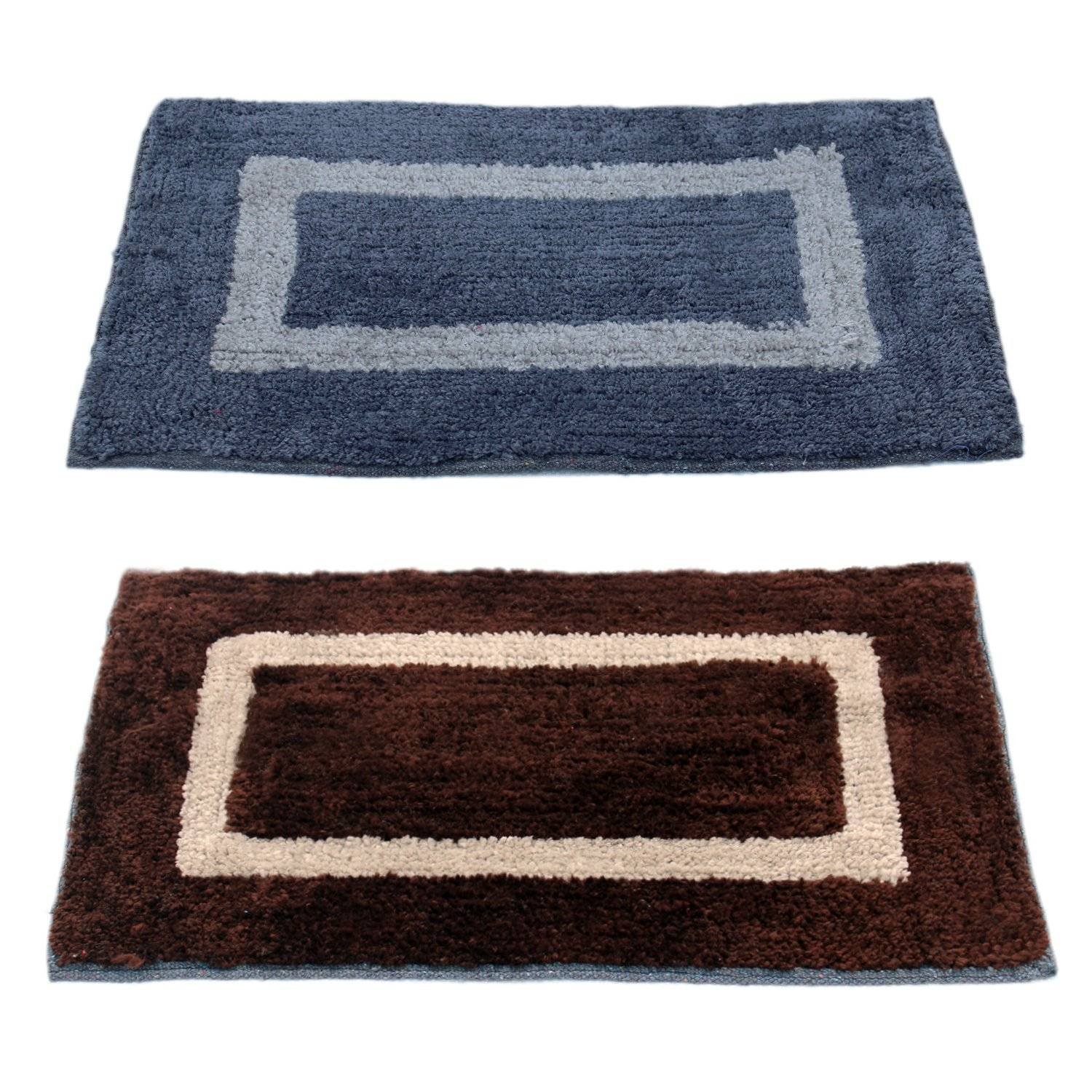 Story@Home Handicraft Style Cotton Blend Door Mat
