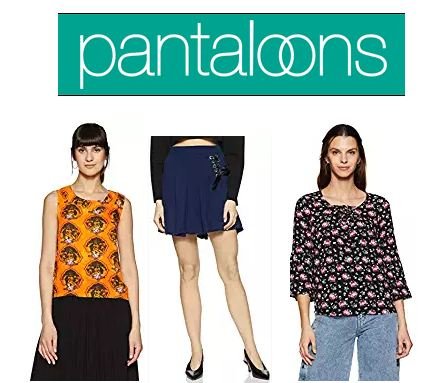 Pantaloons Women Clothing start at Rs. 195