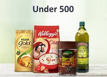 Shop Grocery - Rice , Salt, Cooking Oil etc - Under 500