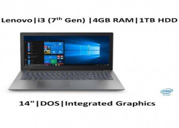 Lenovo Ideapad 330 (i3 7th gen) @Rs.21999