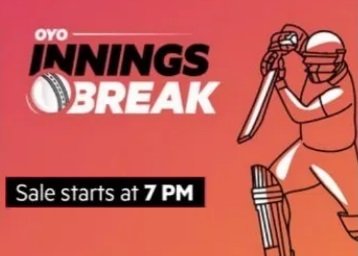 Oyo World Cup 2019 : Flash Sale At 7pm