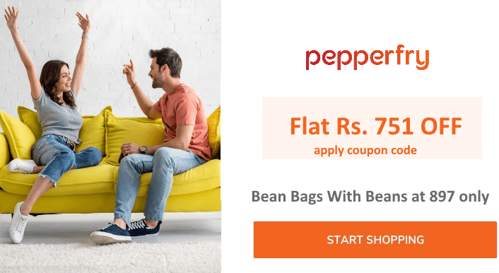 Bean Bags With Beans starting from 897 + FREE Shipping