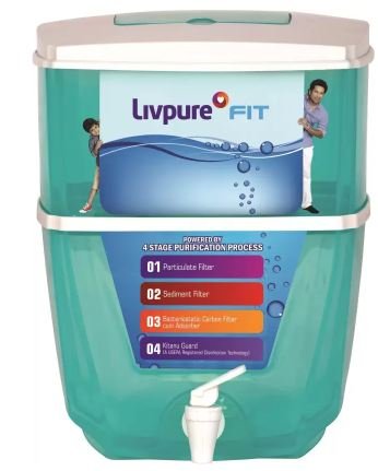[Lowest Online] Livpure 17 L Water Purifier@ Rs. 999 Only