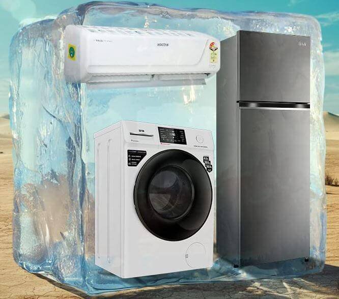 Get up to 75% off on summer appliances