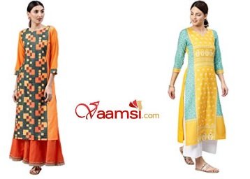Must Buy: Vaamsi kurti From just Rs. 232 + FREE Shipping