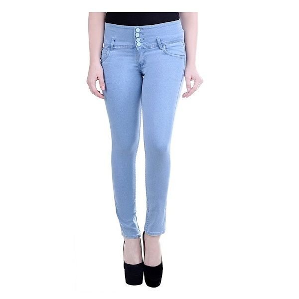 Elendra Casual Ankle Length Slim Fit Women Jeans