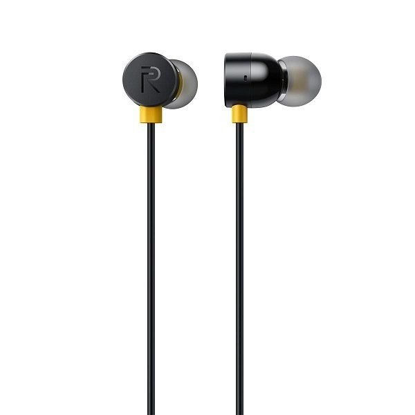 Realme Black Earbuds With Mic & Get Rs. 25 Cashback