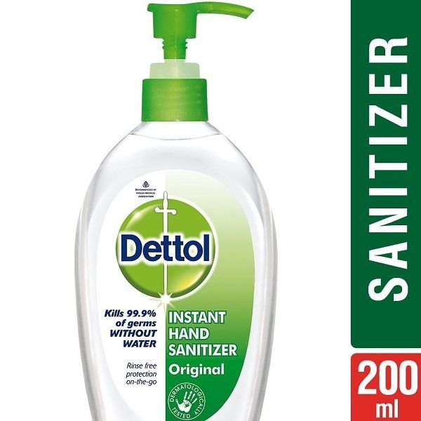 Dettol Instant Hand Sanitizer - 200 ml