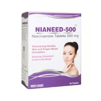Healthvit Nianeed-500, Unflavoured 60 Tablet(s)