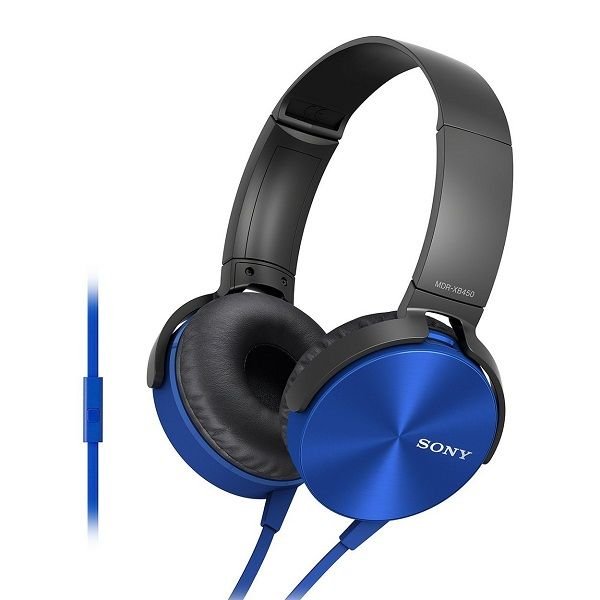 Sony Extra Bass On-Ear Headphones With Mic