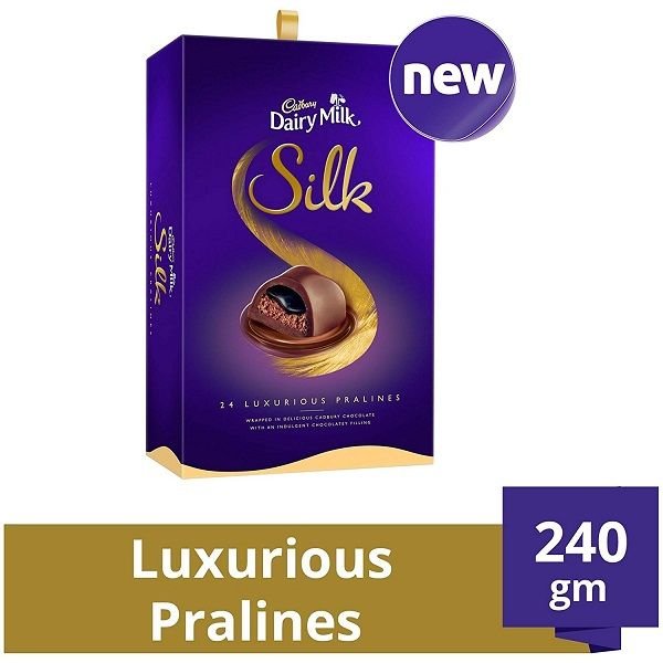 Cadbury Dairy Milk Silk Pralines Chocolate 240g