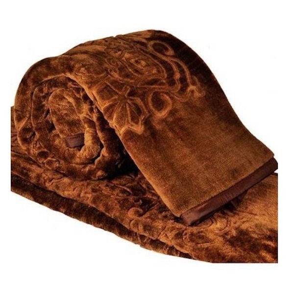 SRS Plastic Floral Double Bed Blanket