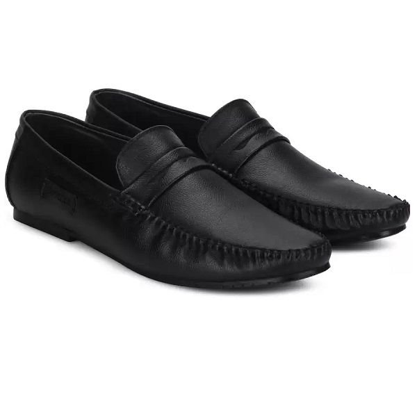 Provogue Black Loafers For Men
