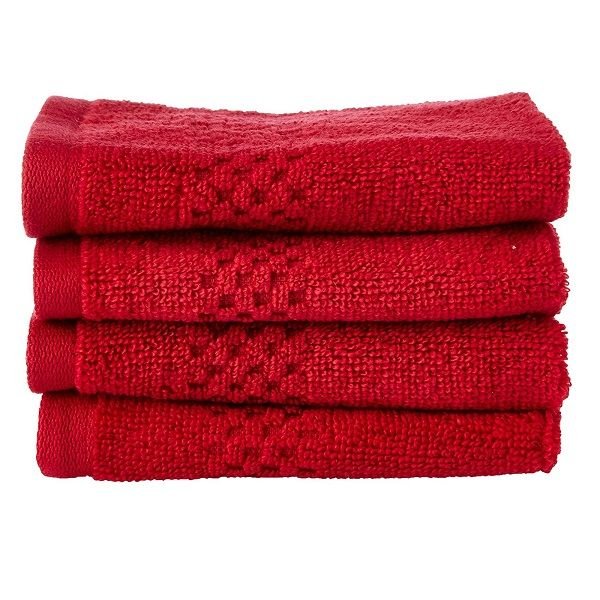 Spaces Essentials Cotton Face Towel Set Of 4