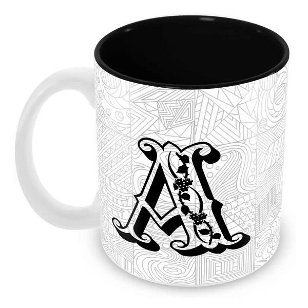 Tuelip Printed Alphabate Tea & Coffee Mug