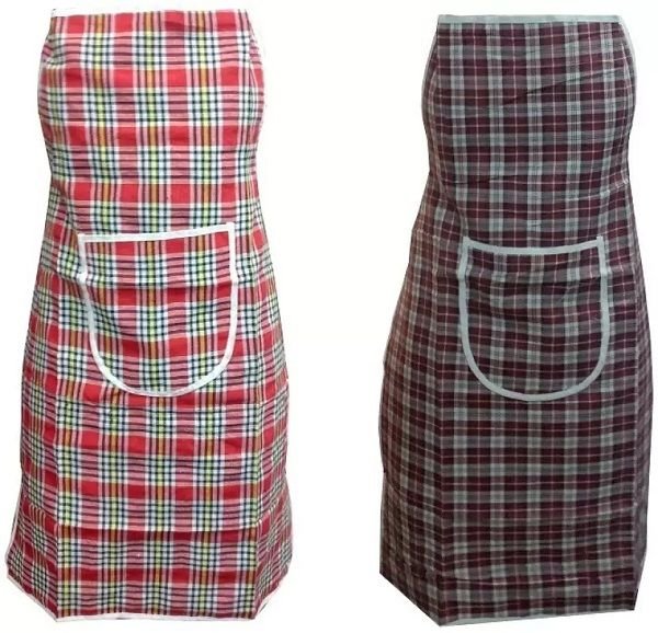 LooMantha Cotton Chef's Apron - Pack Of 2