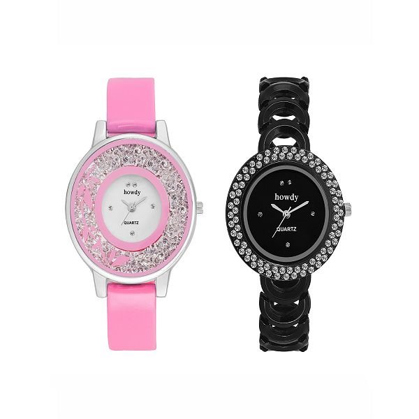 Howdy Beautiful Combo Of Women Analog Watch