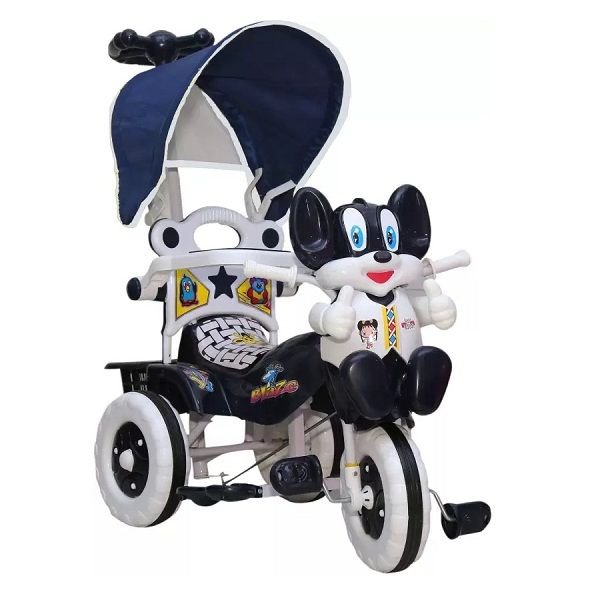 Amardeep Navy Blue Baby Care Tricycle