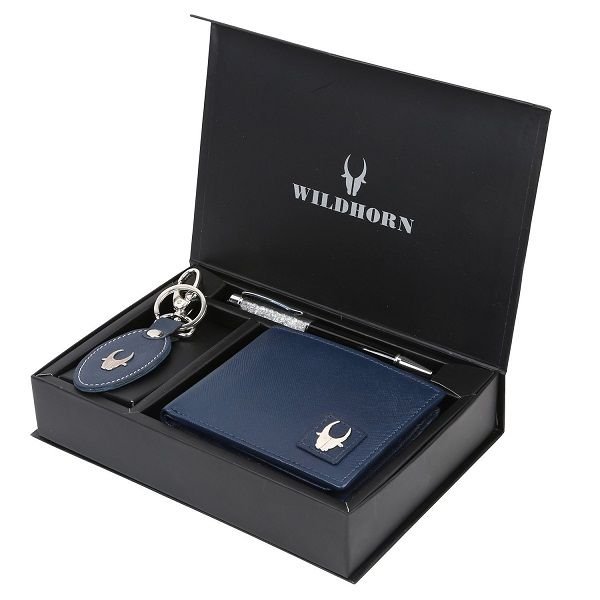 WildHorn Blue Men's Wallet