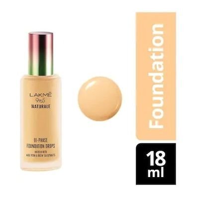 Lakme Naturale Foundation Drops Ivory Cream