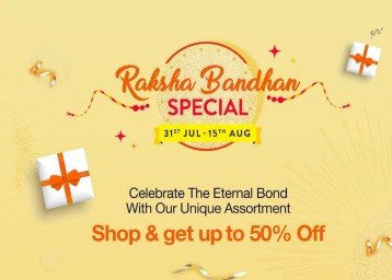 Rakhi Special: Shop & Get Upto 50% off