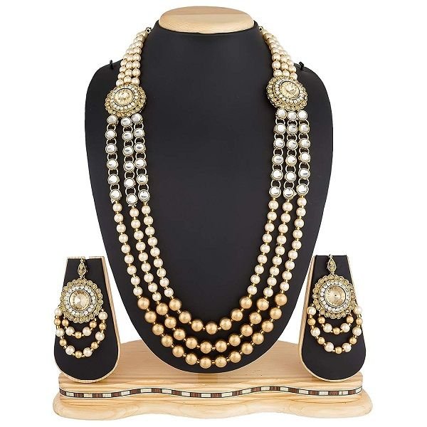 The Luxor Wedding Bridal Jewellery Pearl Necklace