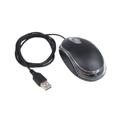 Branded 3D Optical Wired USB Mouse & Get Extra Rs.40 Off
